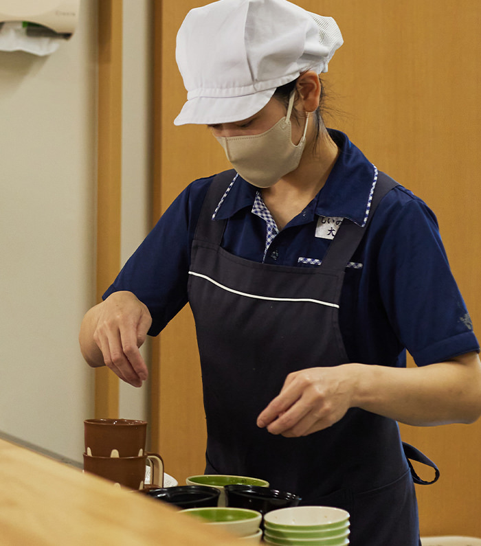 現場の作業風景